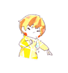 Paper children（個別スタンプ：35）