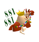 3D Egg Country part2: Funny Greeting（個別スタンプ：19）