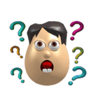 3D Egg Country part2: Funny Greeting（個別スタンプ：29）