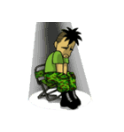 anger Sergeant-III-No text（個別スタンプ：4）
