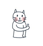 Red Cheeks Cat（個別スタンプ：4）
