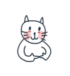 Red Cheeks Cat（個別スタンプ：13）