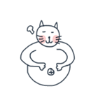 Red Cheeks Cat（個別スタンプ：19）