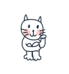 Red Cheeks Cat（個別スタンプ：21）
