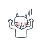 Red Cheeks Cat（個別スタンプ：27）