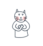 Red Cheeks Cat（個別スタンプ：28）