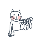 Red Cheeks Cat（個別スタンプ：33）