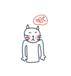 Red Cheeks Cat（個別スタンプ：34）