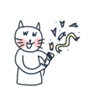 Red Cheeks Cat（個別スタンプ：39）