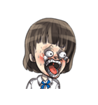 スマート少女（個別スタンプ：2）