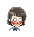 スマート少女（個別スタンプ：6）