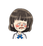スマート少女（個別スタンプ：12）