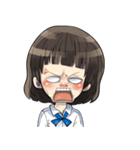 スマート少女（個別スタンプ：14）