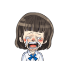 スマート少女（個別スタンプ：18）