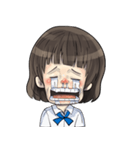 スマート少女（個別スタンプ：19）