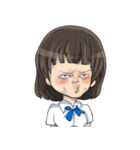 スマート少女（個別スタンプ：23）
