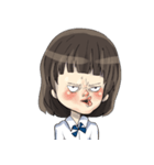 スマート少女（個別スタンプ：24）