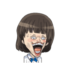 スマート少女（個別スタンプ：25）