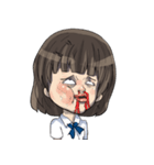 スマート少女（個別スタンプ：34）
