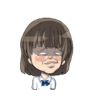 スマート少女（個別スタンプ：35）