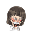 スマート少女（個別スタンプ：38）