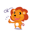 Rocky the little lion（個別スタンプ：8）