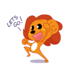 Rocky the little lion（個別スタンプ：10）