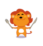 Rocky the little lion（個別スタンプ：33）