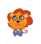 Rocky the little lion（個別スタンプ：35）