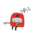 Helmet Angry Ver.1（個別スタンプ：1）