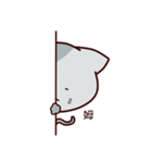 Veg out Cat（個別スタンプ：1）