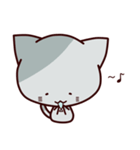 Veg out Cat（個別スタンプ：3）