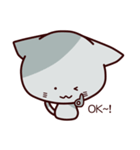 Veg out Cat（個別スタンプ：9）