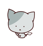 Veg out Cat（個別スタンプ：19）