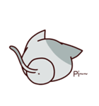 Veg out Cat（個別スタンプ：26）