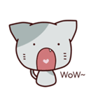 Veg out Cat（個別スタンプ：28）
