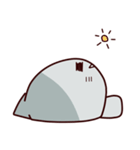 Veg out Cat（個別スタンプ：32）