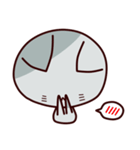 Veg out Cat（個別スタンプ：38）
