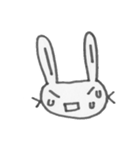 つり目うさぎのしろたさん4（個別スタンプ：31）