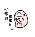 a bunny ghost（個別スタンプ：6）