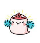 a bunny ghost（個別スタンプ：7）