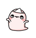 a bunny ghost（個別スタンプ：13）