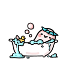 a bunny ghost（個別スタンプ：20）