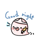 a bunny ghost（個別スタンプ：23）