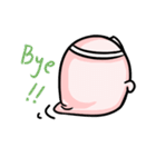 a bunny ghost（個別スタンプ：24）