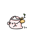 a bunny ghost（個別スタンプ：31）