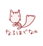 きょとんシマリスのしまださん（個別スタンプ：5）