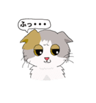 にゃんこふお嬢様とチーズ野郎ども（個別スタンプ：3）