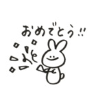はじめましてうさこ（個別スタンプ：16）