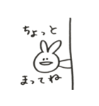 はじめましてうさこ（個別スタンプ：30）